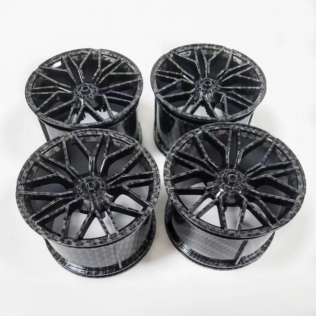 Accessoires effet fibre de carbone pour voitures MOC – Pièces de personnalisation