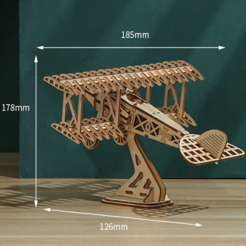 Puzzle 3D en Bois à Construire