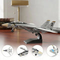 F-14 Tomcat à assembler – Avion de chasse en briques ABS – Modèle de collection 14+