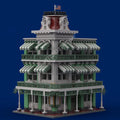 Bijouterie de ville à construire – Maquette MOC 2711 pièces