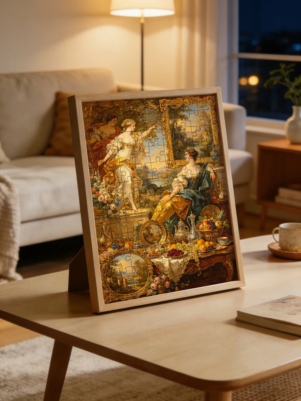 Puzzle Jardins européens du XVIIIe siècle – 108 à 1 000 pièces – Difficulté élevée