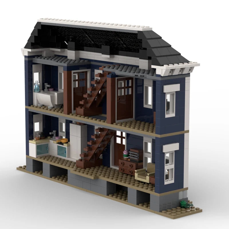 Maison modulaire MOC à construire – 610 pièces – Jeu de construction 14+