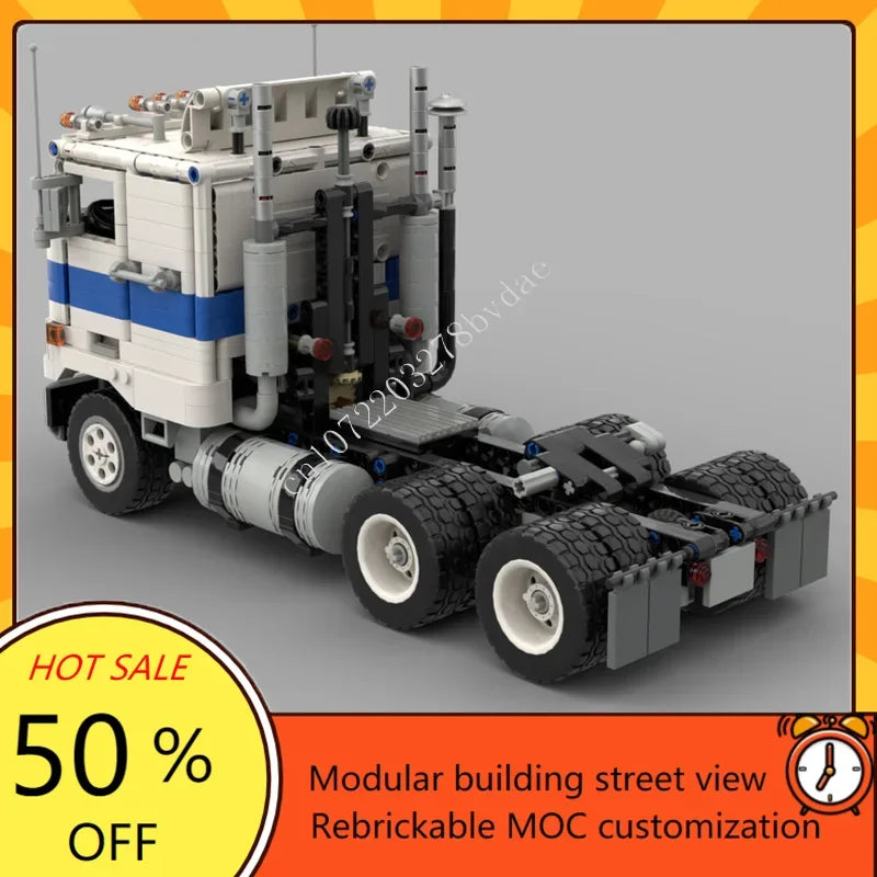 Camion américain à construire – Kit MOC 1265 pièces
