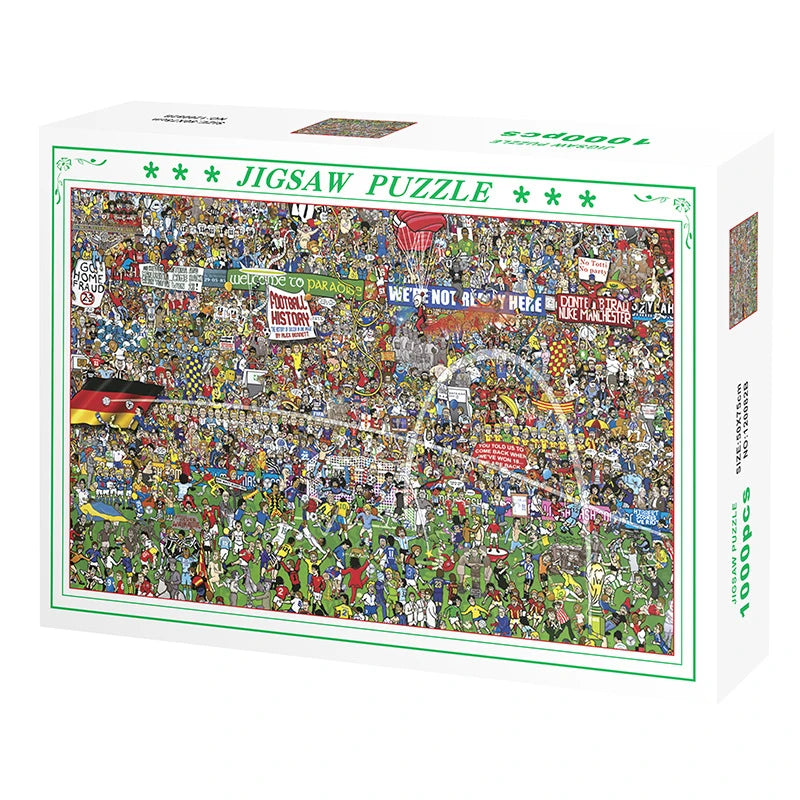 Puzzle Peintures Célèbres – Paysages & Personnages – 1000 Pièces