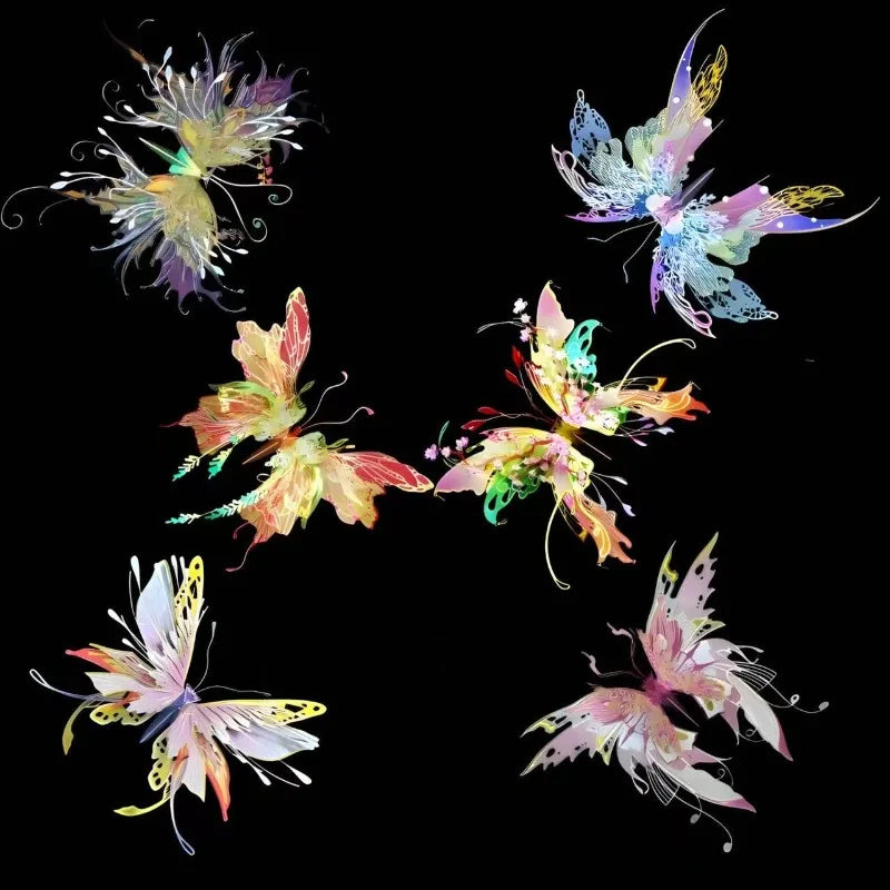 Puzzle 3D Papillon en métal – Modèle décoratif à assembler