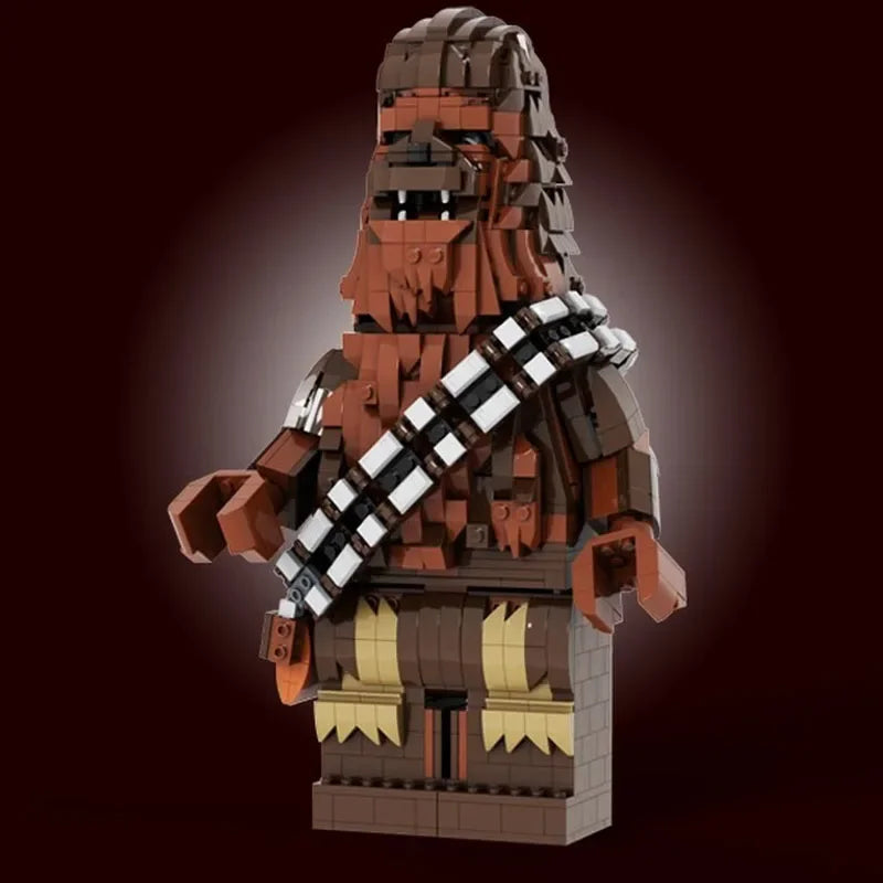 Grande Figurine Guerrier Galactique MOC à Construire – 1 276 pièces