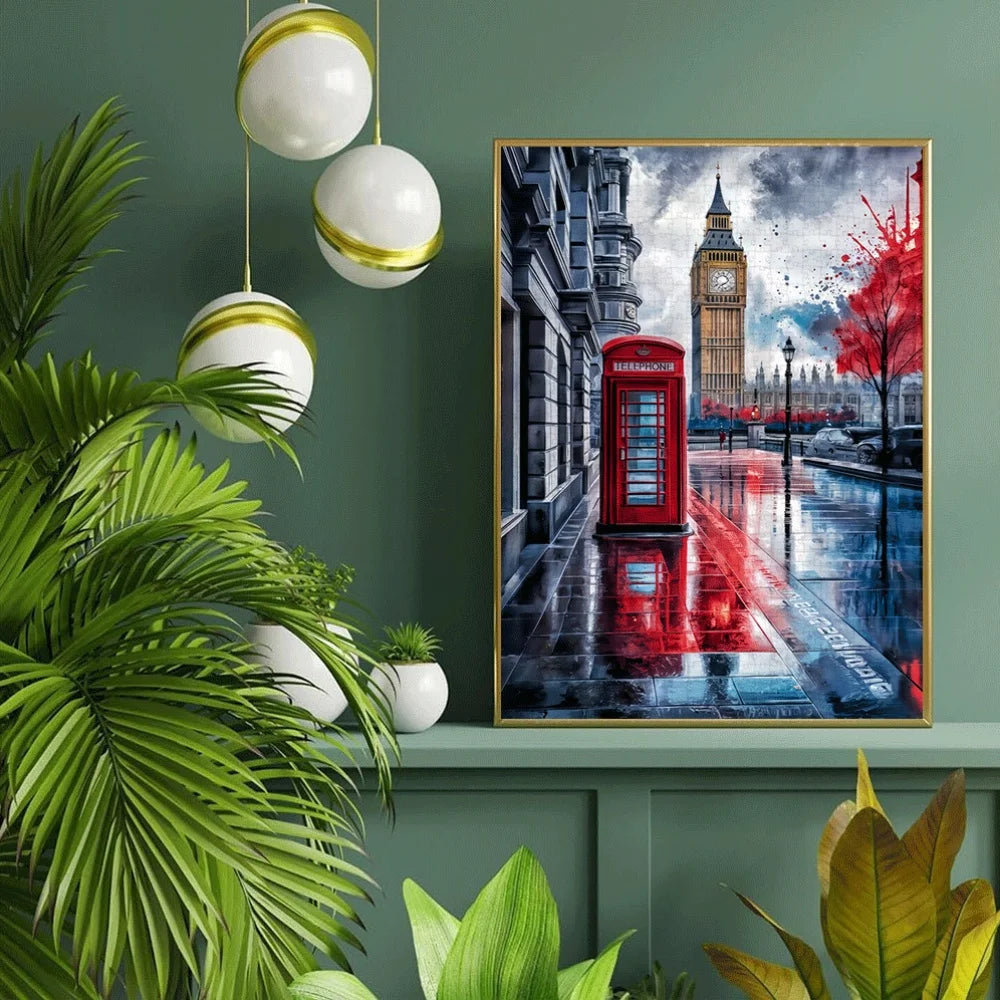 Puzzle Londres – 1000 Pièces | Big Ben et Monuments de Londres