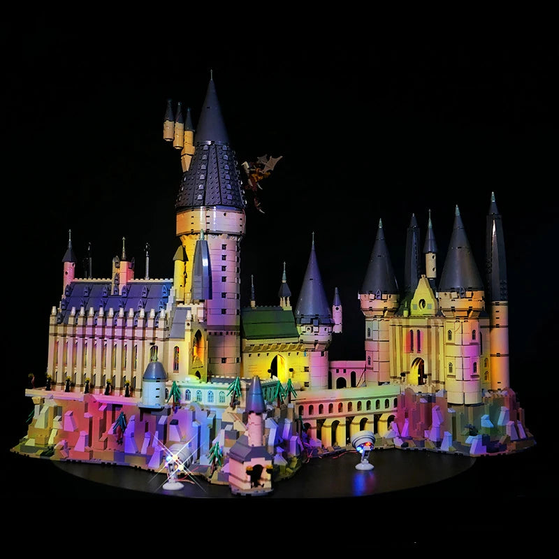 Kit d’éclairage LED pour château en briques – Mise en lumière décorative