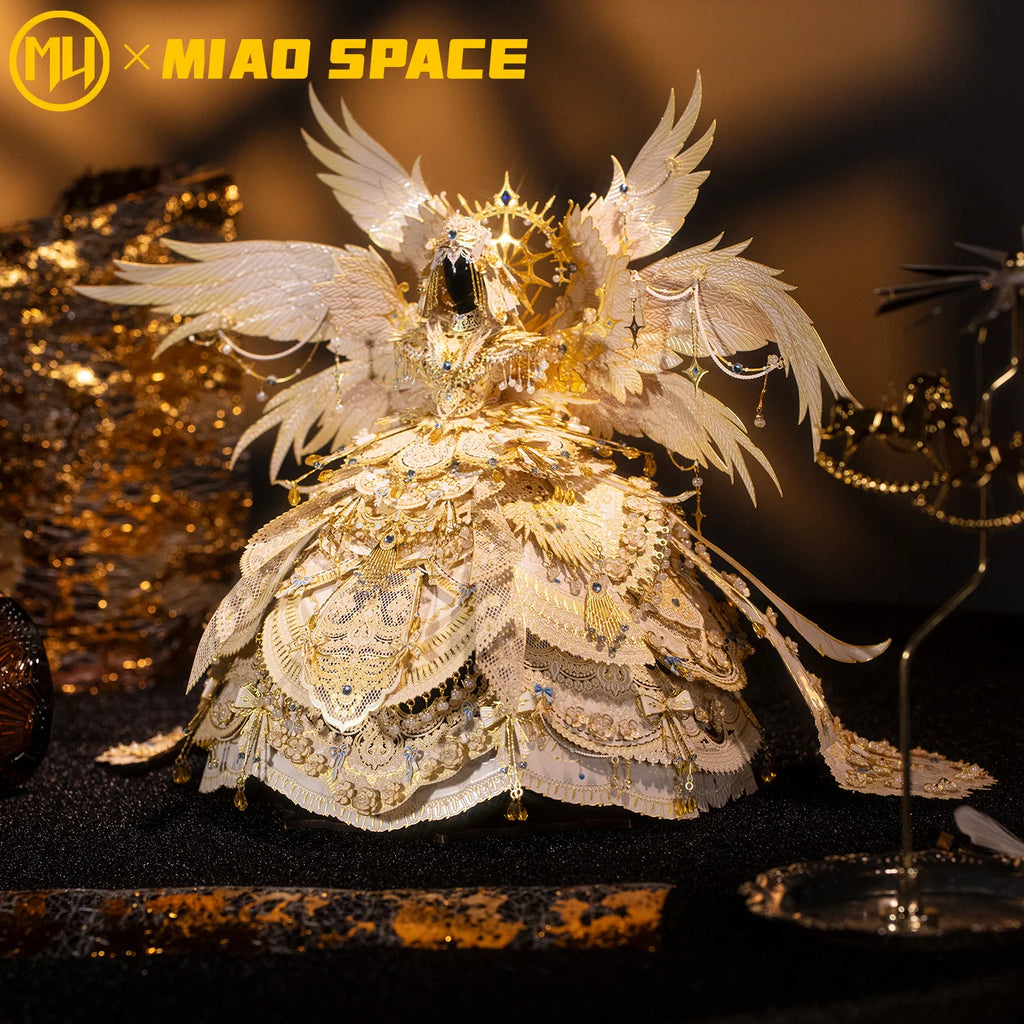 Robe de mariée 3D en métal – Puzzle à assembler – Maquette décorative