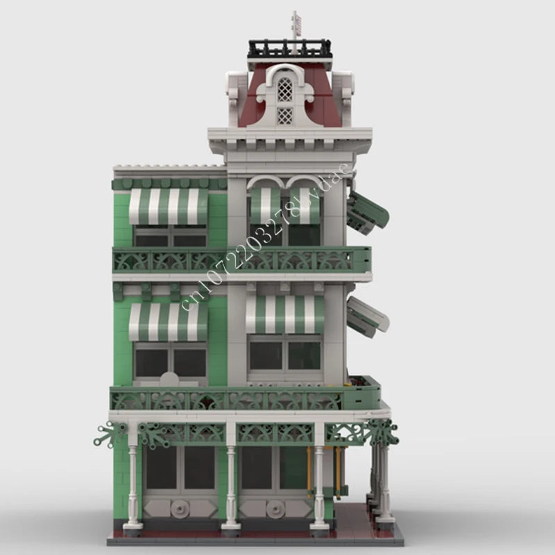 Bijouterie de ville à construire – Maquette MOC 2711 pièces