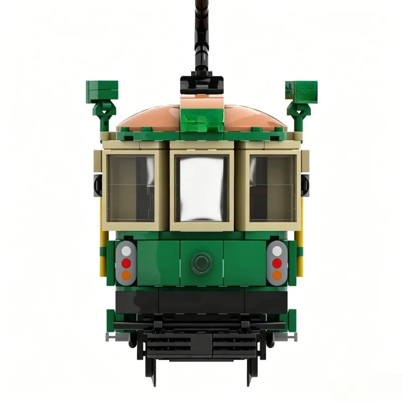 Tramway Urbain Rétro – Kit de Construction MOC 635 Pièces