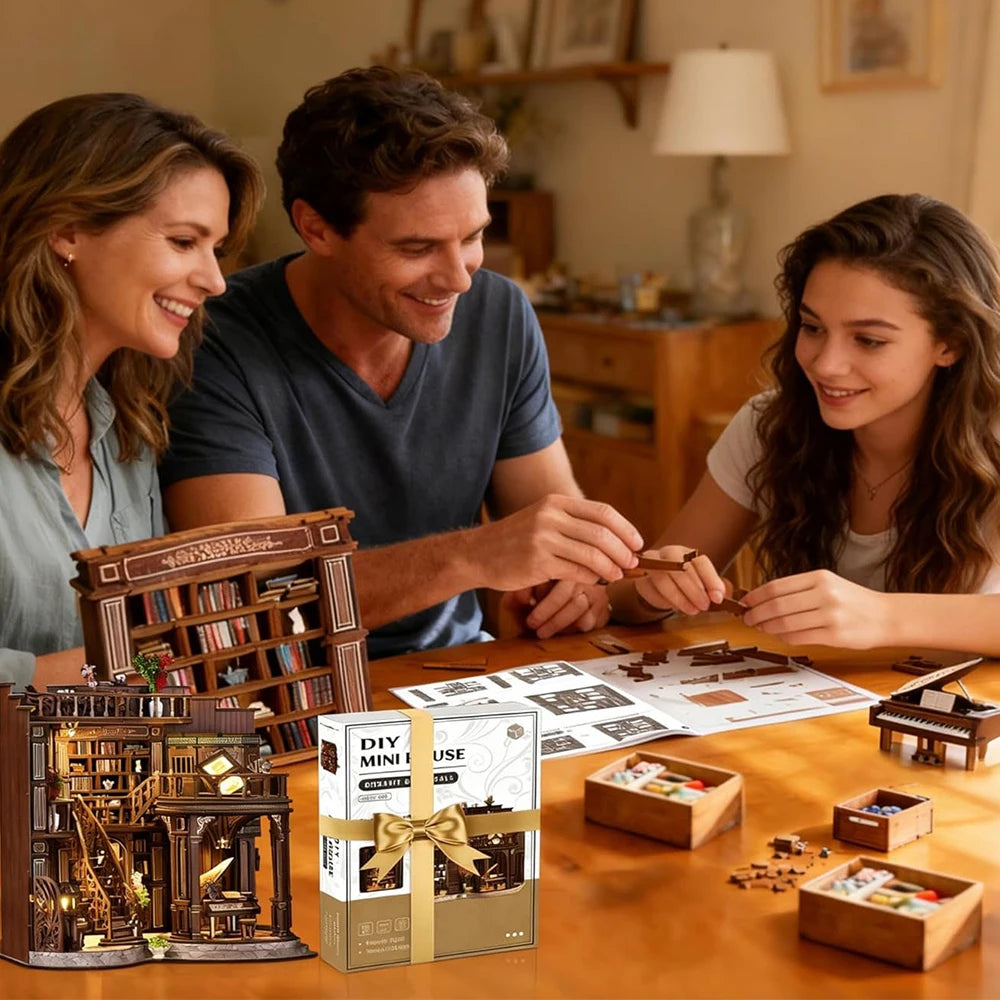 Puzzle 3D en Bois à Construire