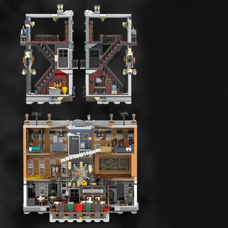 Grimmauld Place – Modèle MOC en briques de construction 2267 pièces