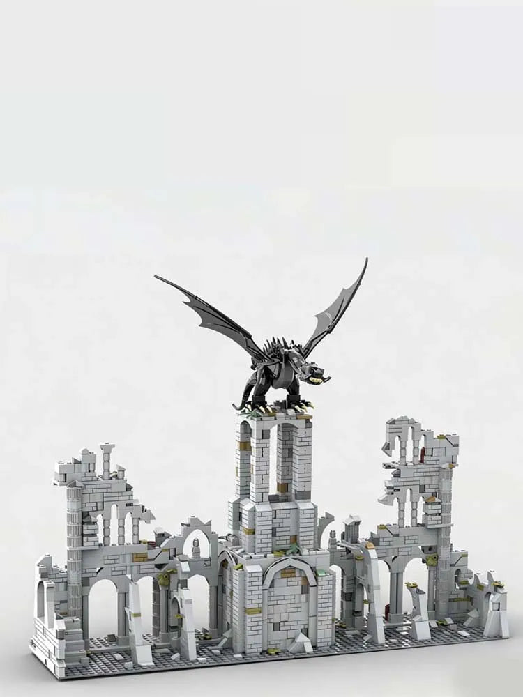 Forteresse Fantastique en Briques – 1662 Pièces – Construction MOC 14+