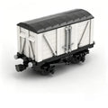 Train de marchandises rétro à construire – 401 pièces – Modèle MOC