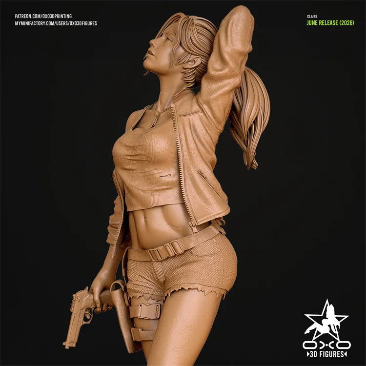 Figurine 3D en résine à assembler et peindre – Kit de modélisme personnalisable
