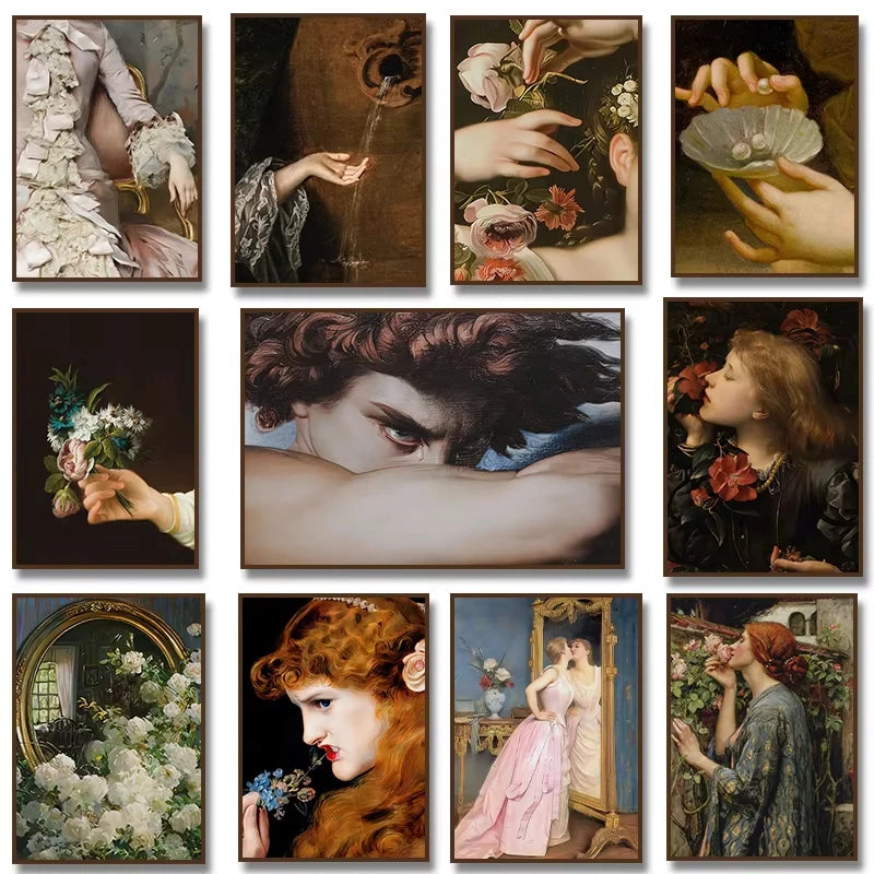 Puzzle Portrait de Femme Baroque – Ange Déchu – 1000 Pièces