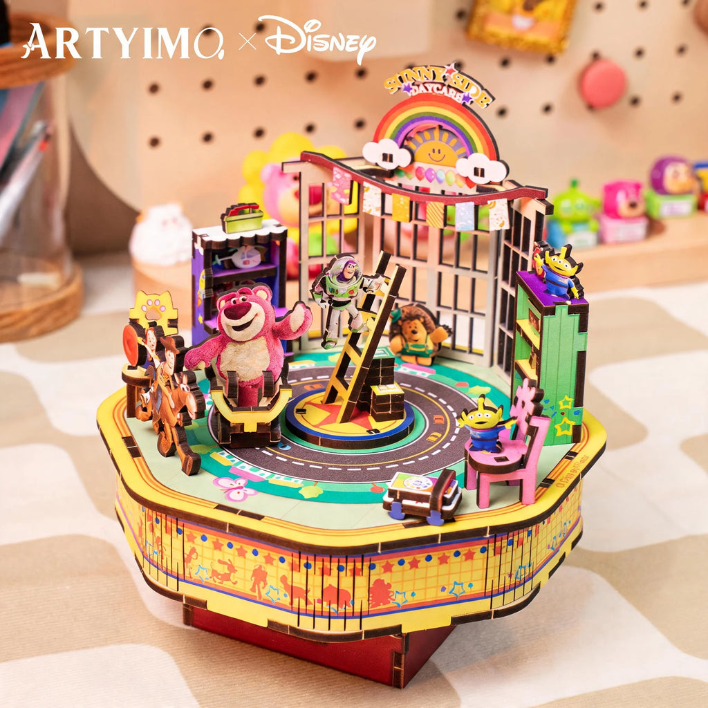 Boîte à Musique Toy Story – Puzzle 3D à Construire – Kit DIY