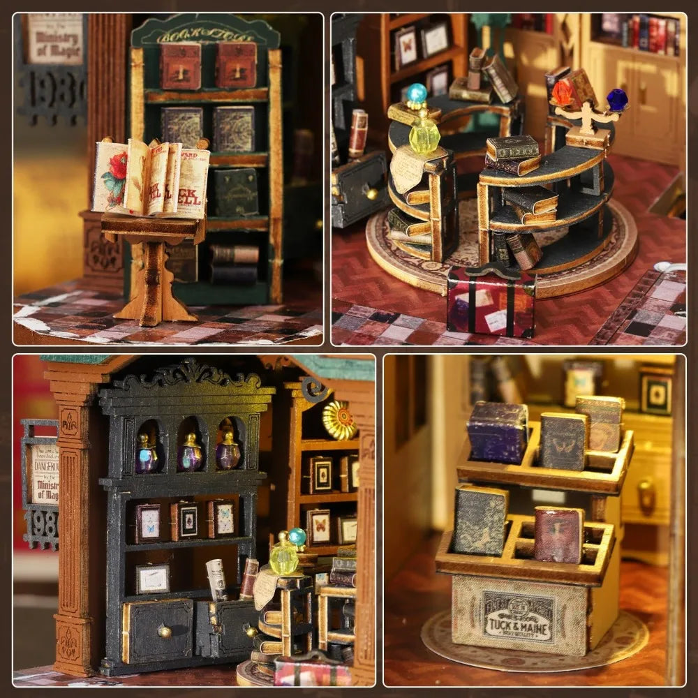 Maison Miniature 3D en Bois à Construire