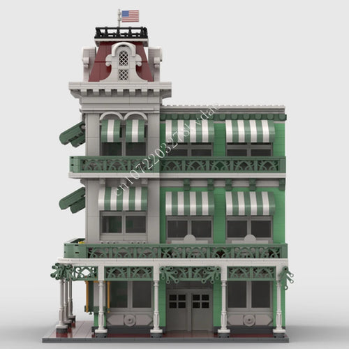 Bijouterie de ville à construire – Maquette MOC 2711 pièces