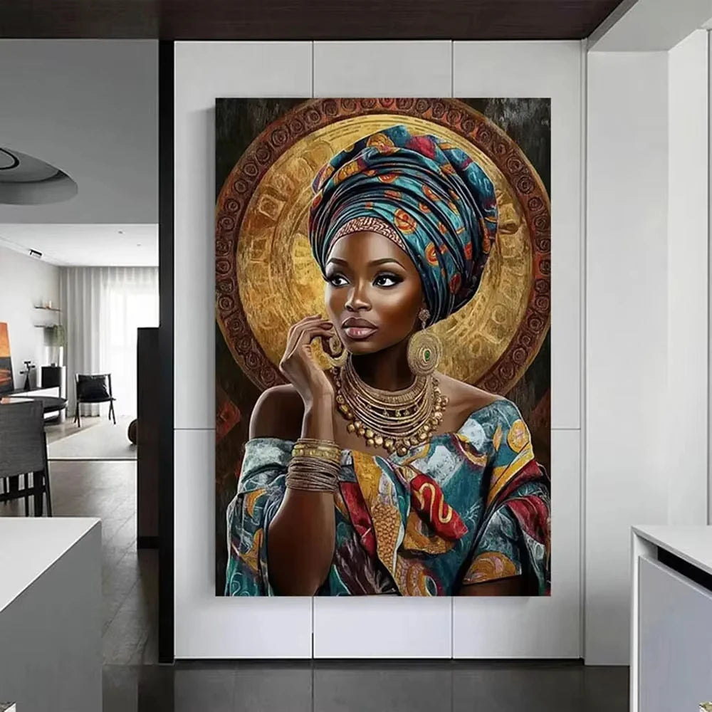 Puzzle Portrait de Femme Africaine – 500 à 2000 pièces
