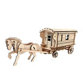 🐎 Carrosse de Conte de Fées OUZEY – Puzzle 3D en Bois