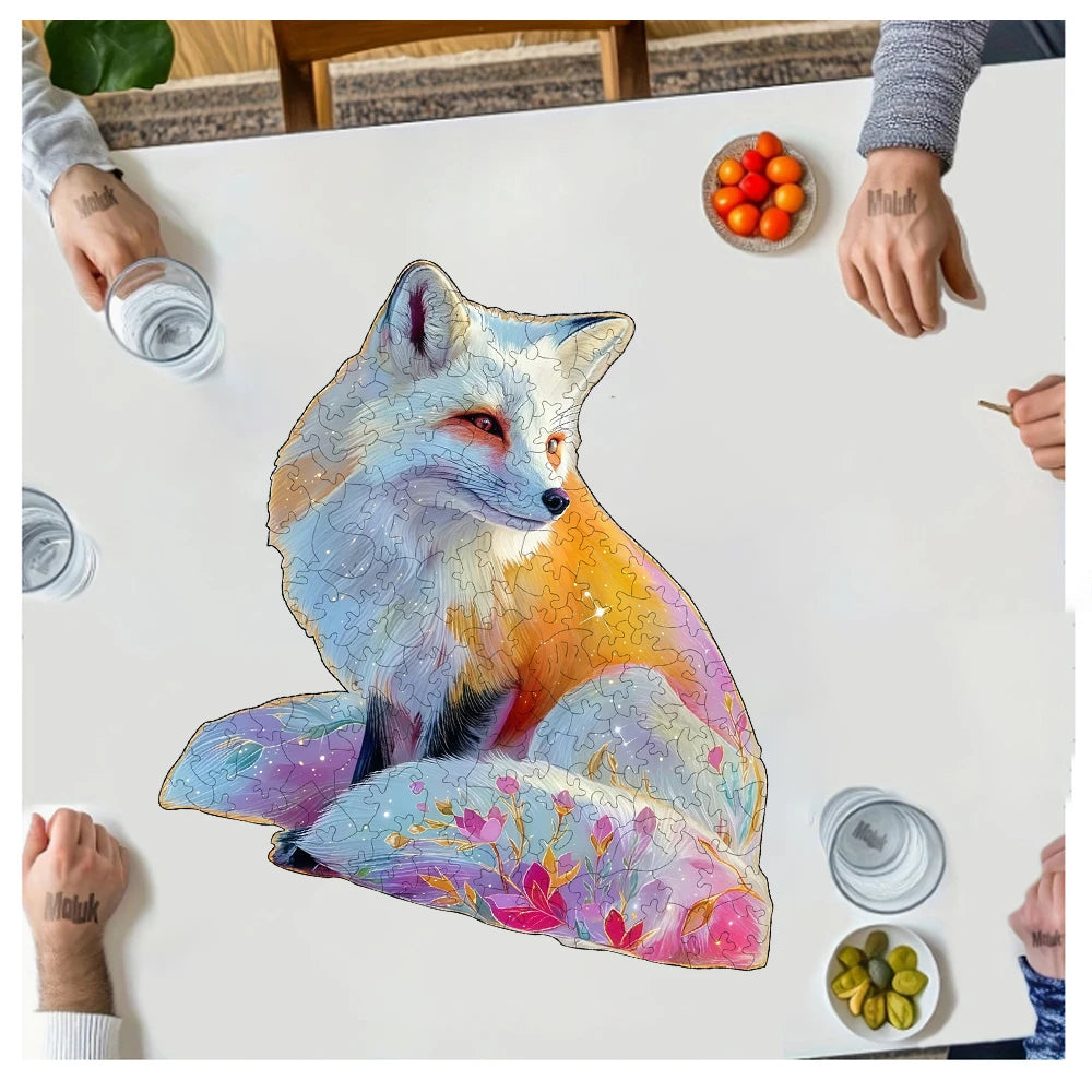Puzzle en bois animaux – Pièces originales et illustrations colorées