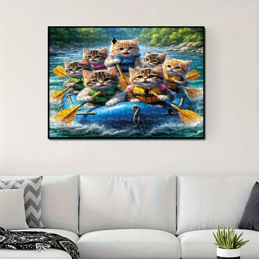 Puzzle pour adultes 500 ou 1000 pièces – Jeu de détente et de réflexion