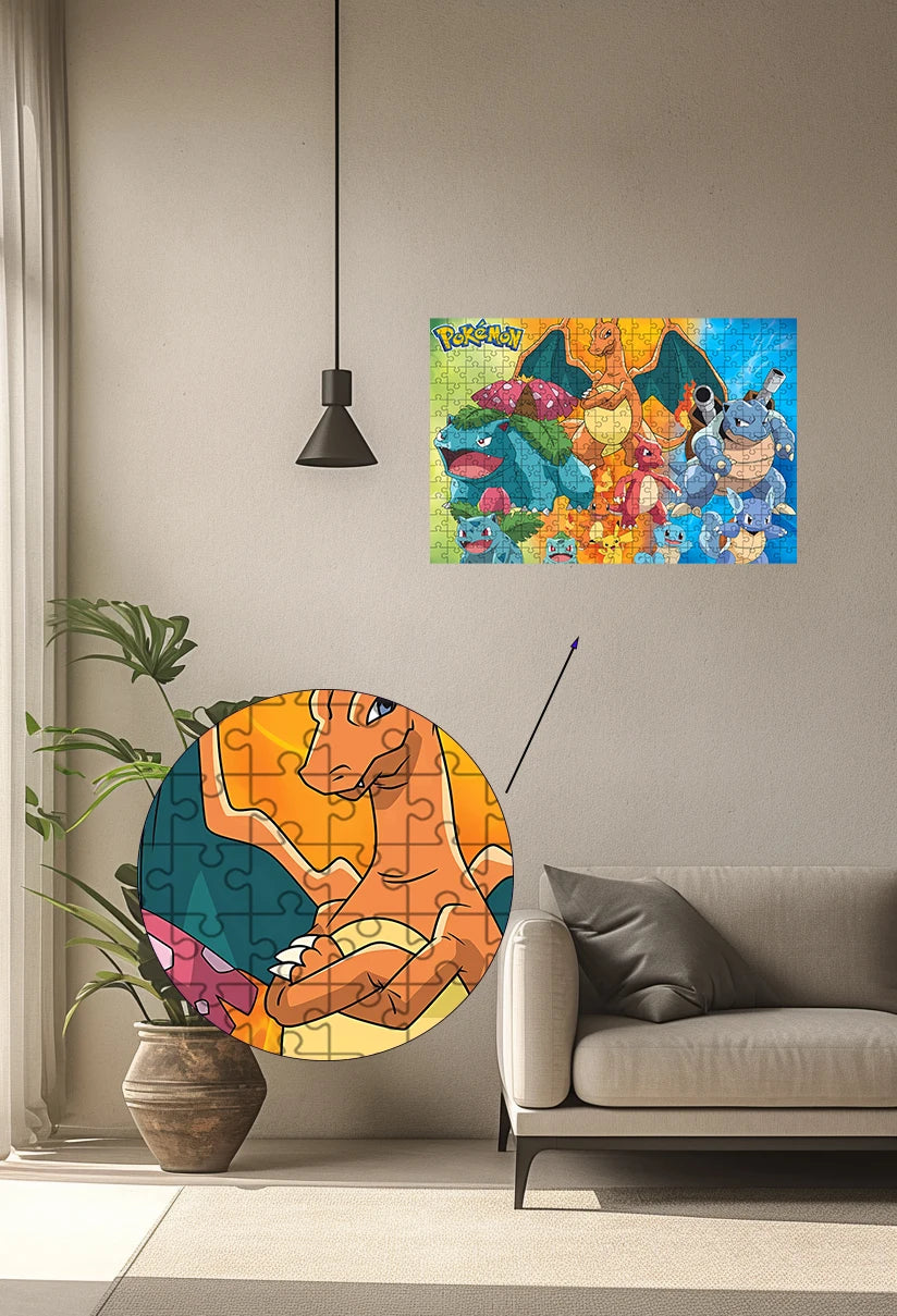 Puzzle Pokémon Pikachu en Bois – 108 / 200 / 300 Pièces