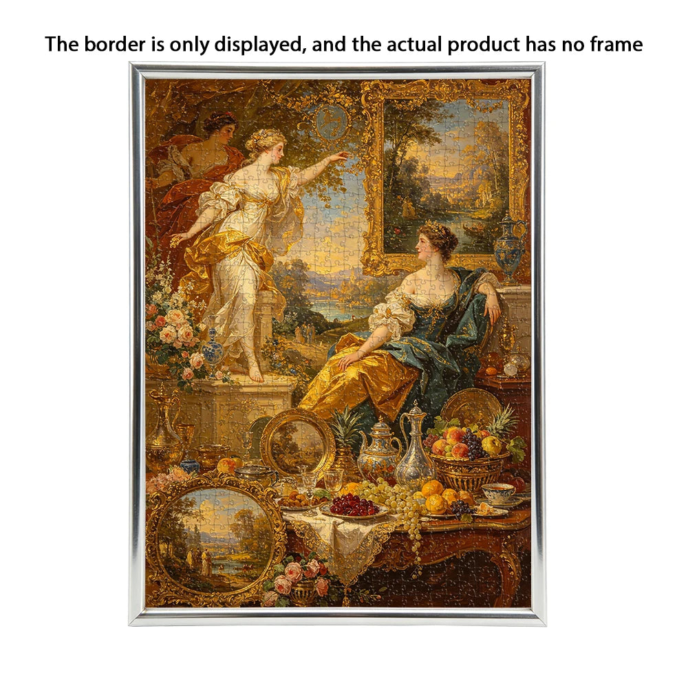 Puzzle Jardins européens du XVIIIe siècle – 108 à 1 000 pièces – Difficulté élevée