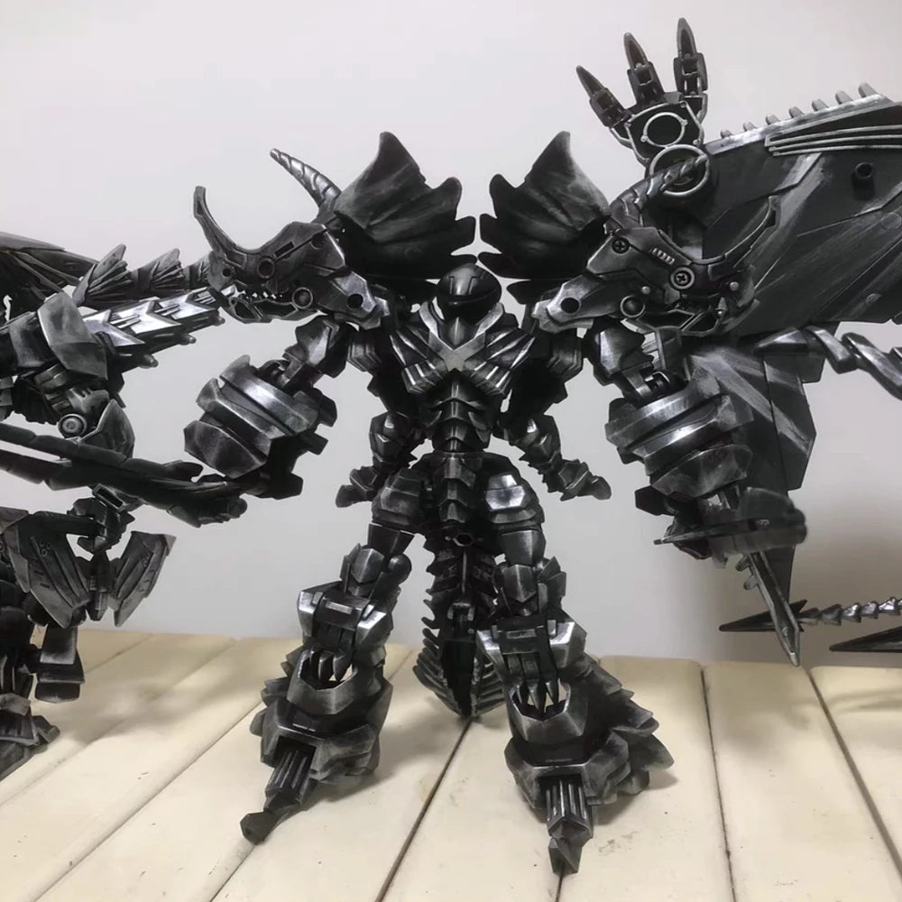 Robot Dinosaure Tricératops Transformable – Modèle à Construire 23 cm