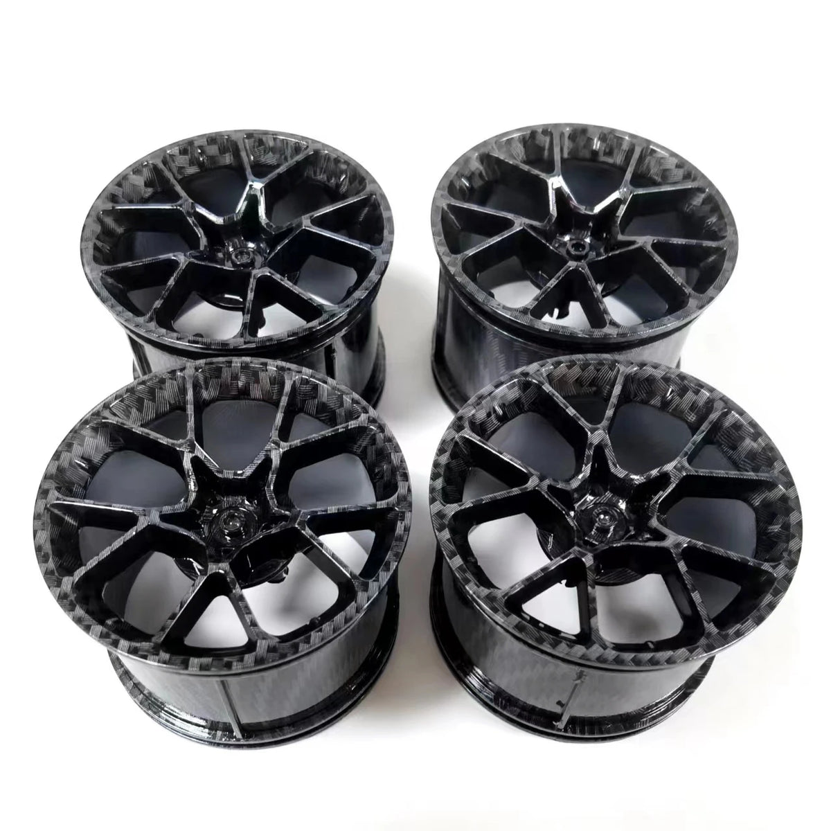 Accessoires effet fibre de carbone pour voitures MOC – Pièces de personnalisation