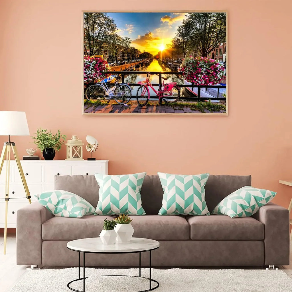 Puzzle en bois Lever de Soleil – 300, 500 ou 1000 pièces – Adulte