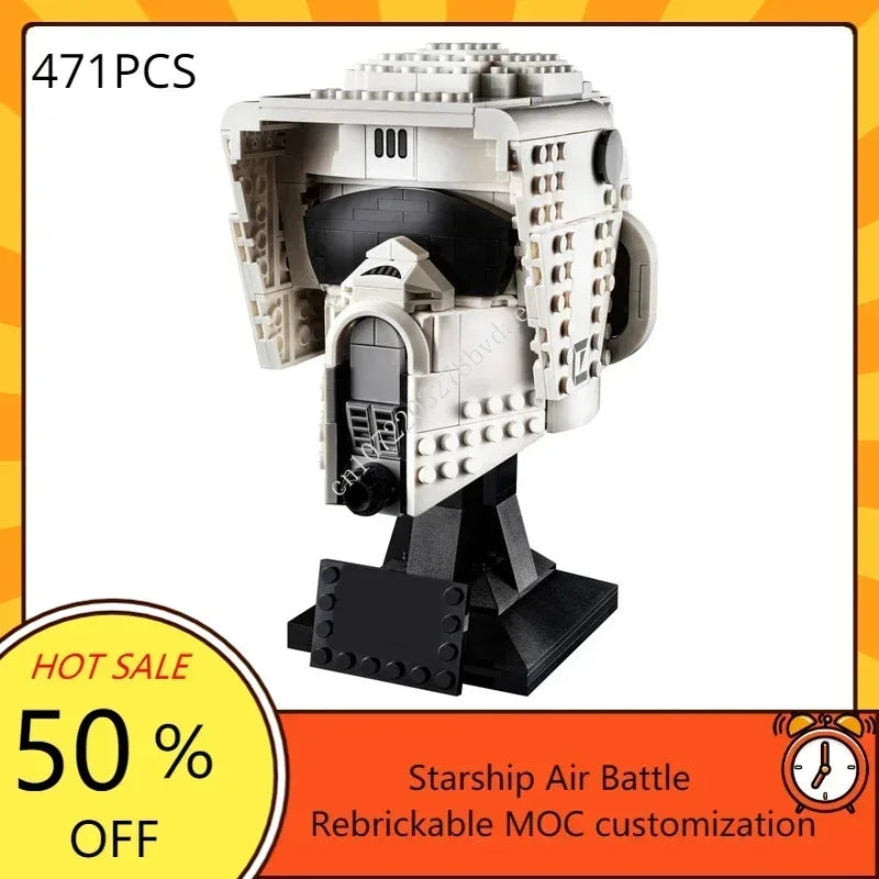Soldat de l’Espace à Construire – Figurine Géante en Blocs MOC