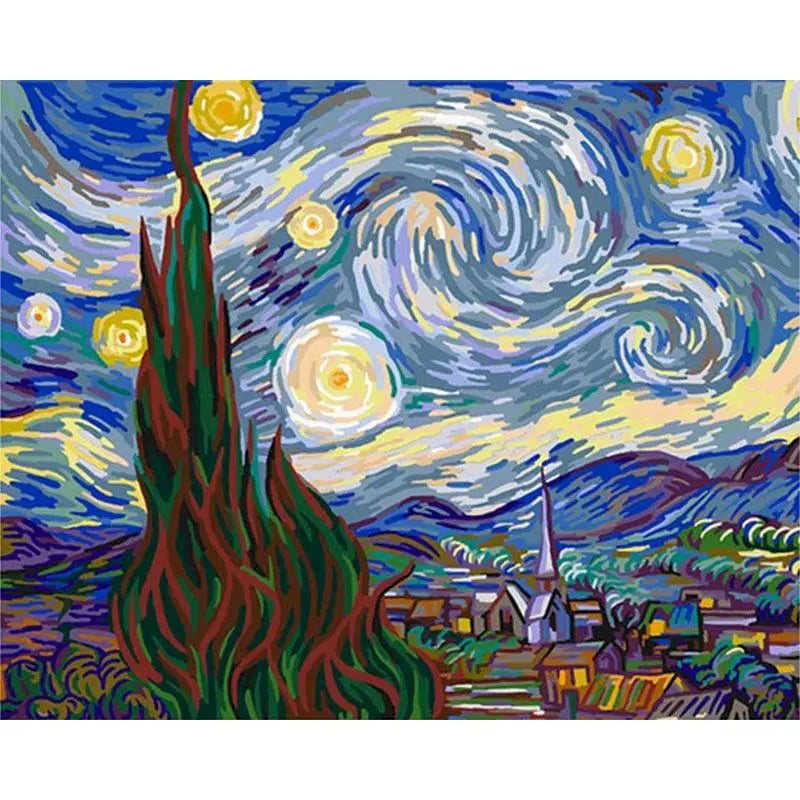 Puzzle Van Gogh – Paysage Artistique – 1000 Pièces
