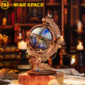 Globe terrestre MU « Royaume secret » – Puzzle 3D en métal à construire