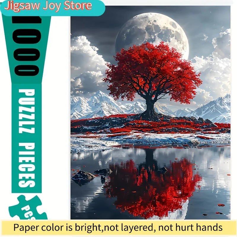 Puzzle Paysage Moderne – 5 Modèles au Choix | Puzzle Décoratif DIY pour Adultes