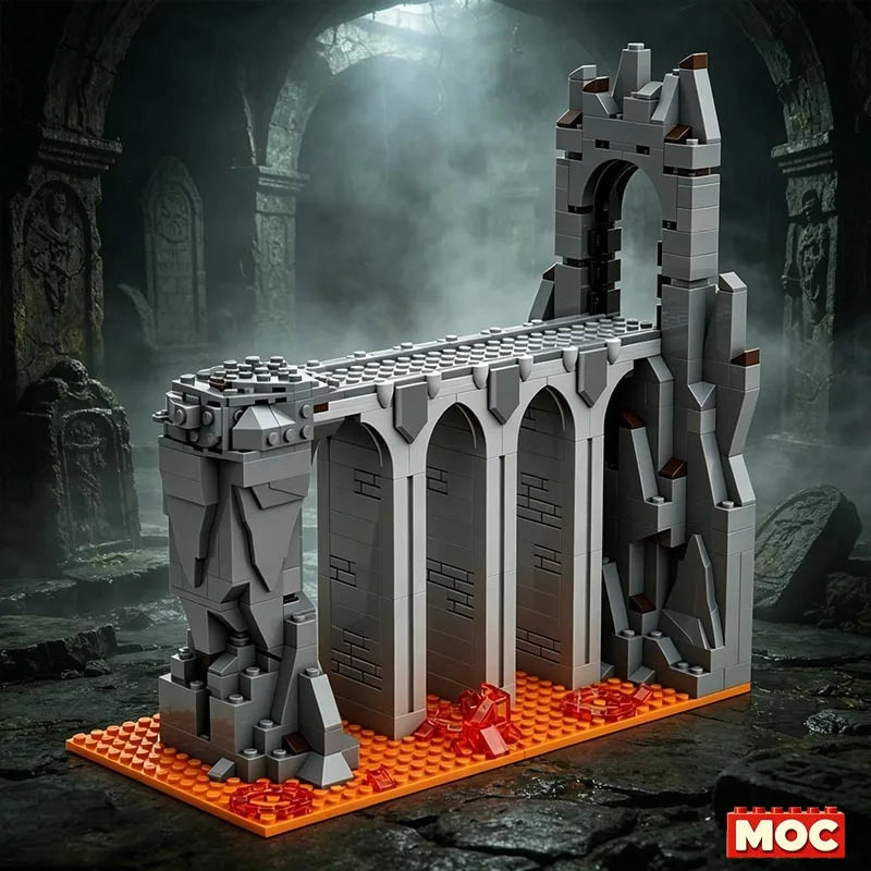 Diorama Fantastique à Construire – 417 pièces | Briques MOC