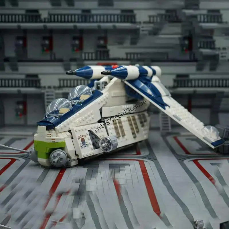 Canonnière spatiale MOC – 1145 pièces | Modèle à construire – Collection bataille galactique