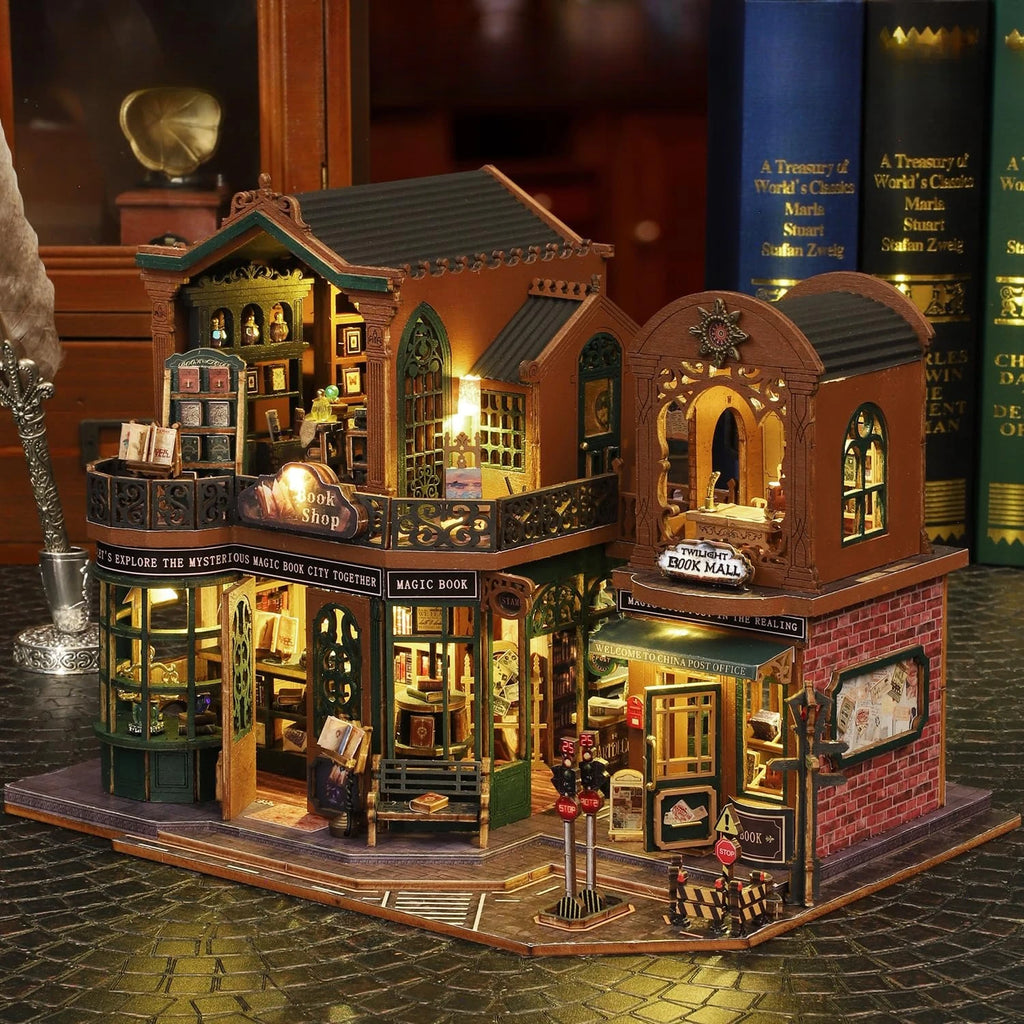 Maison Miniature 3D en Bois à Construire