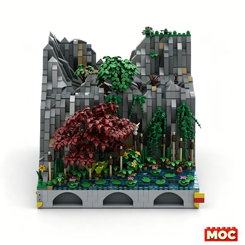 🏰 Château médiéval MOC à construire – 1 737 pièces