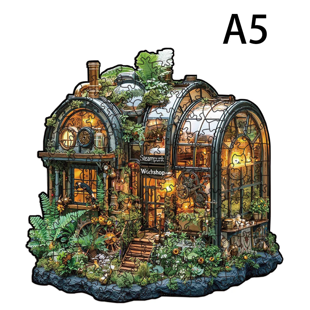 Puzzle en bois animaux – Pièces originales et illustrations colorées