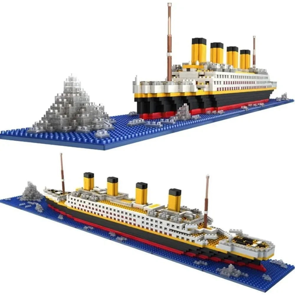Paquebot de Croisière – 1860 Mini-Blocs à Construire