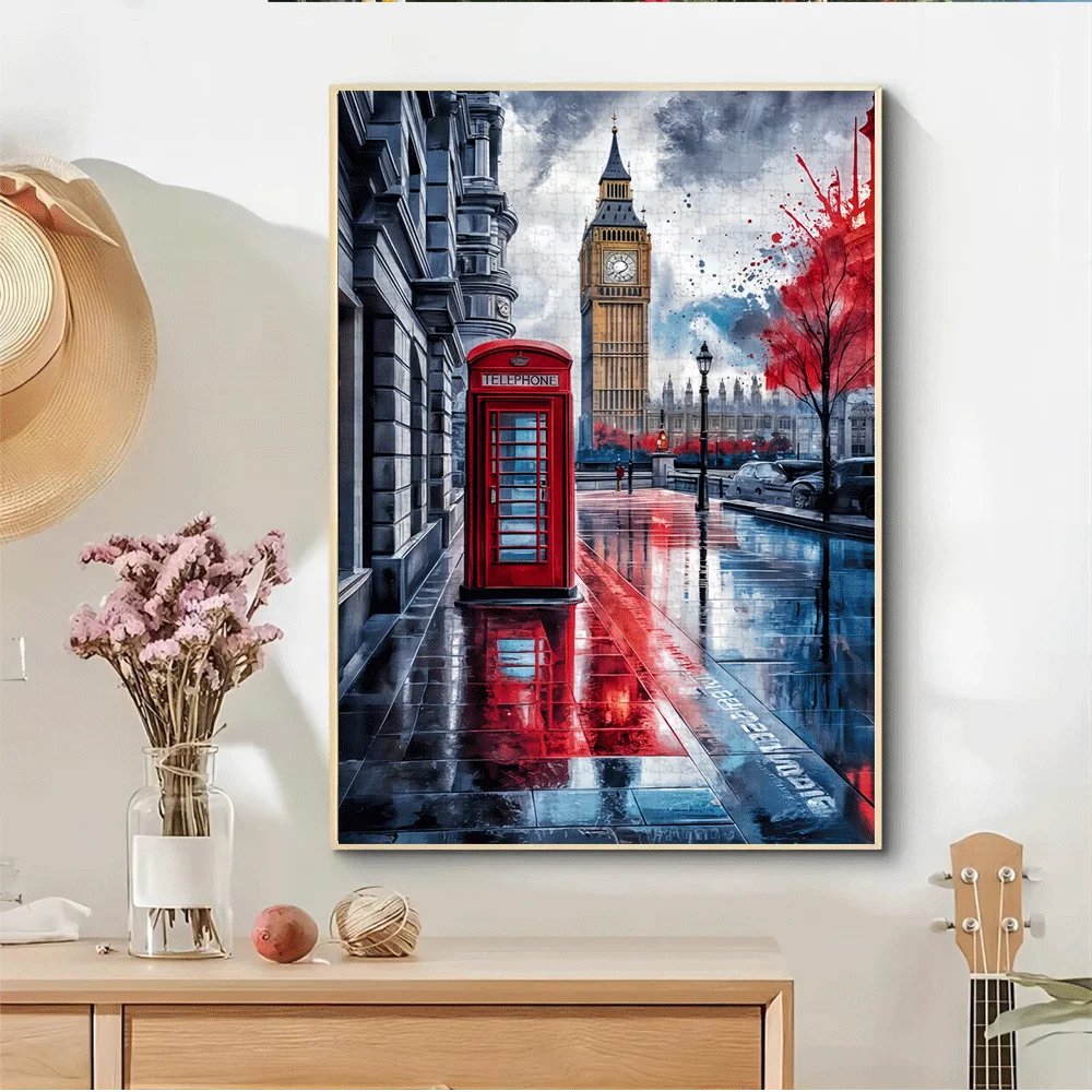 Puzzle Londres – 1000 Pièces | Big Ben et Monuments de Londres