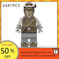 Grande Figurine Guerrier Galactique en Briques à Construire – Modèle MOC