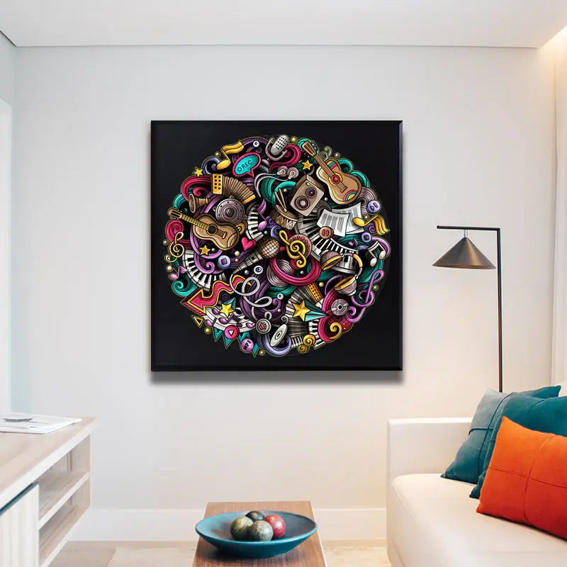 Puzzle rond 1000 pièces – Collection Évasion – 65 cm