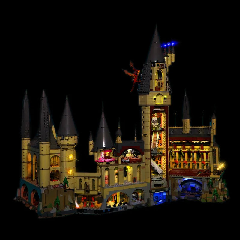Kit d’éclairage LED pour château en briques – Mise en lumière décorative