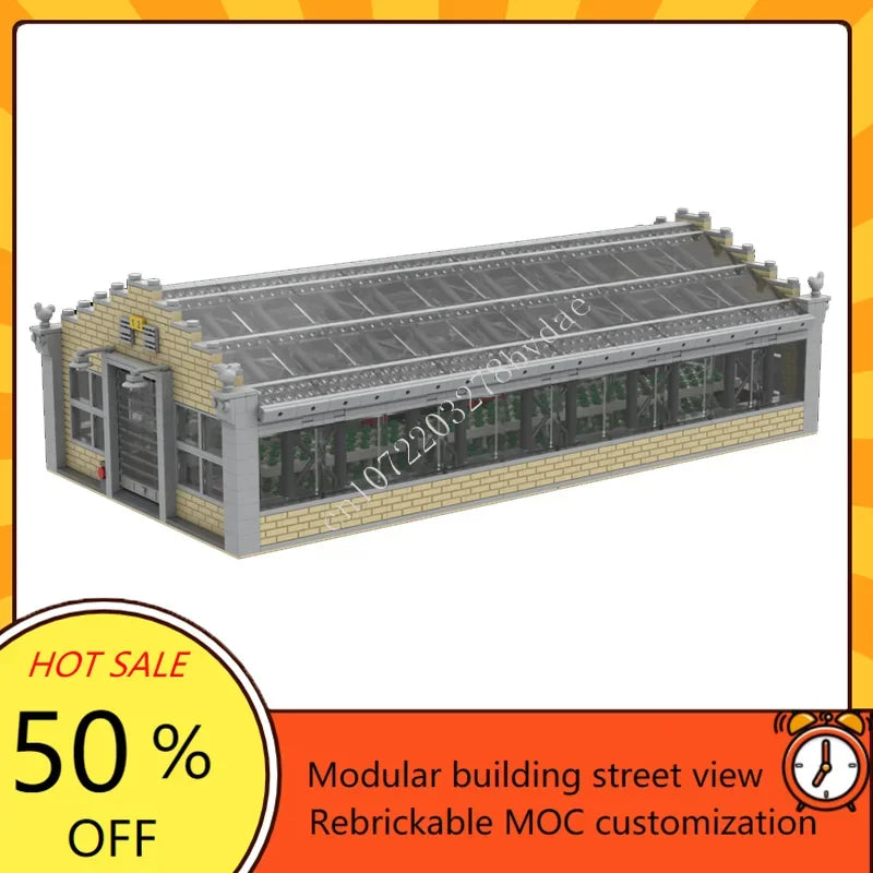Ferme hydroponique 3D – Jeu de construction 3 949 pièces
