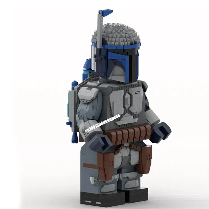 Guerrier galactique à construire – Maquette MOC 2486 pièces