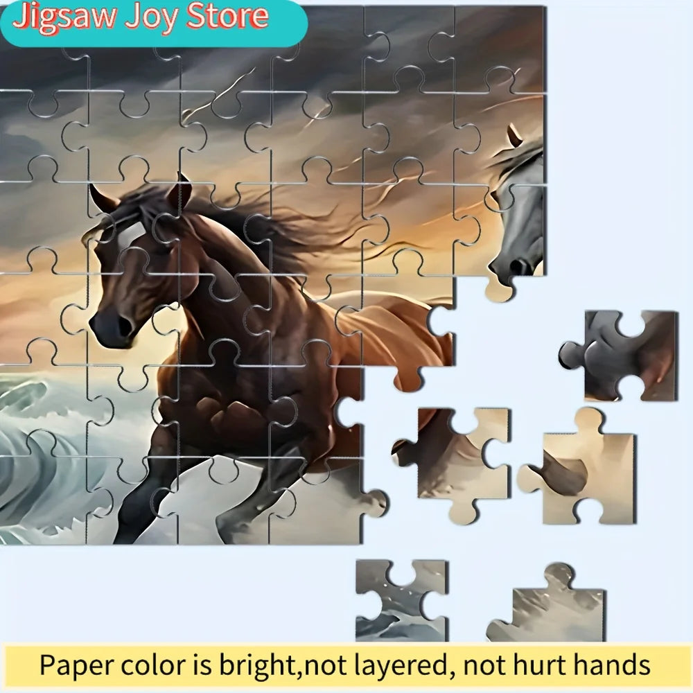 Puzzle 2D pour adultes – Grand format – Défi de concentration et détente